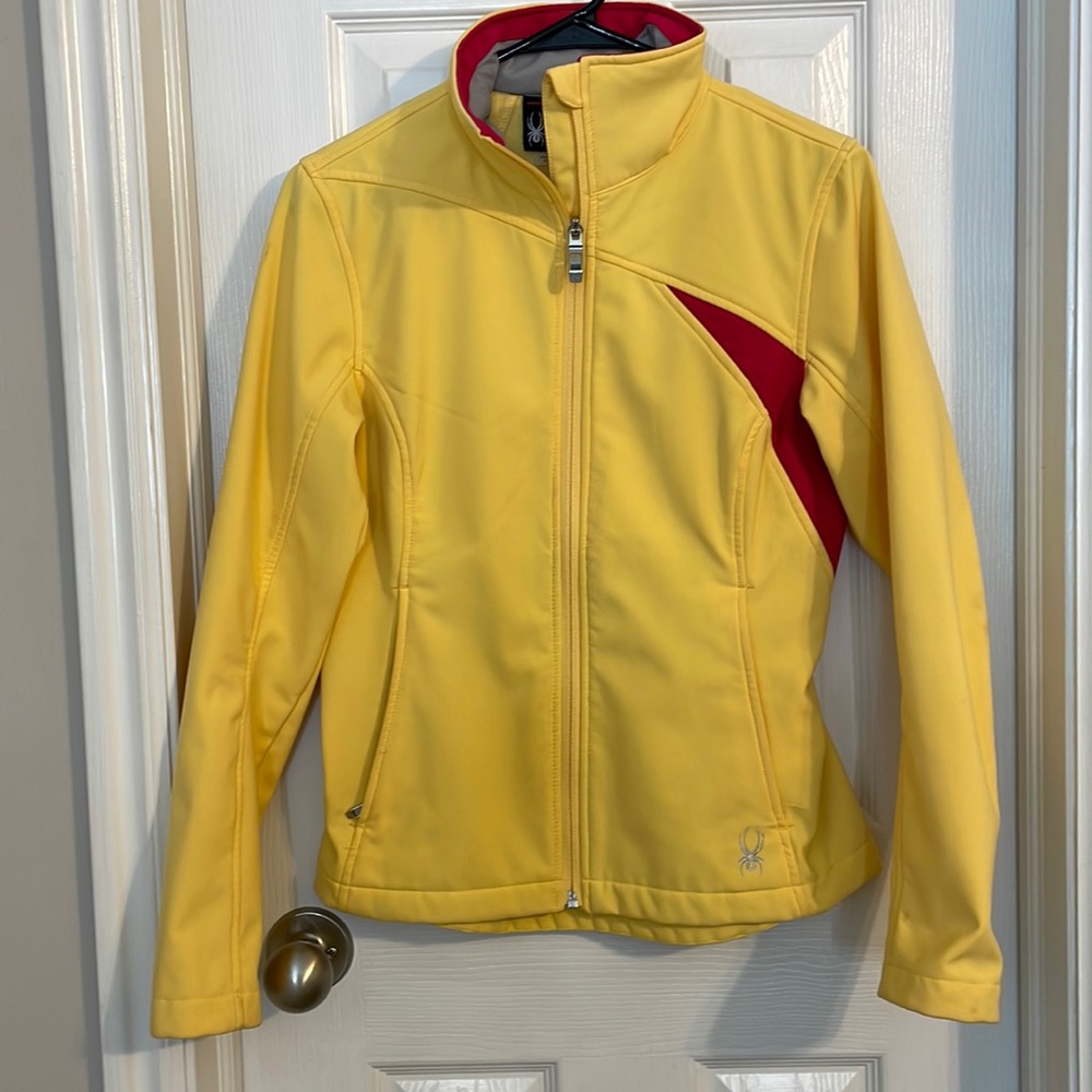Yellow spyder jacket